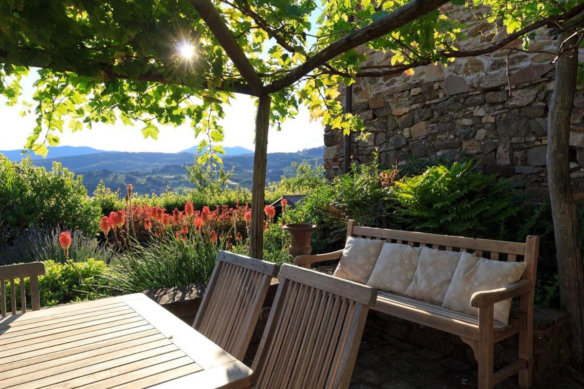 Villa Riflessi Di Fiesole - Piscina - Vista Firenze 외부 사진