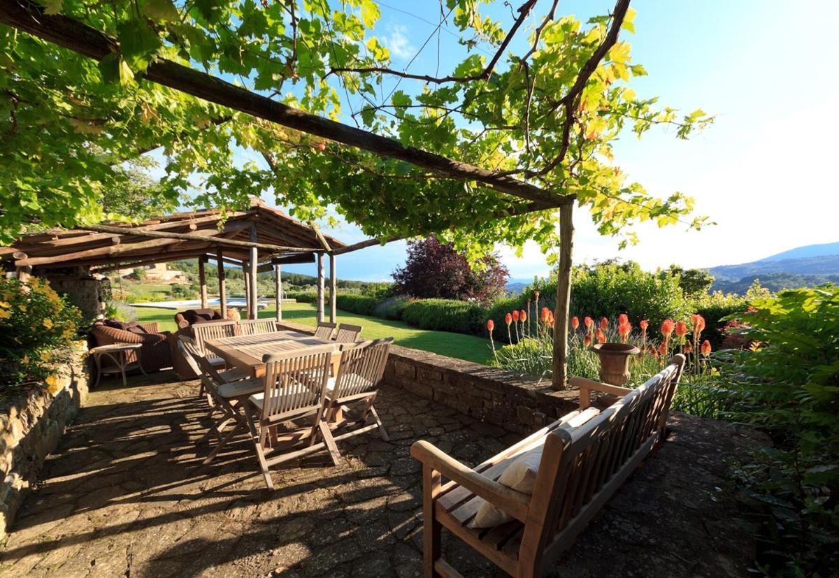 Villa Riflessi Di Fiesole - Piscina - Vista Firenze 외부 사진
