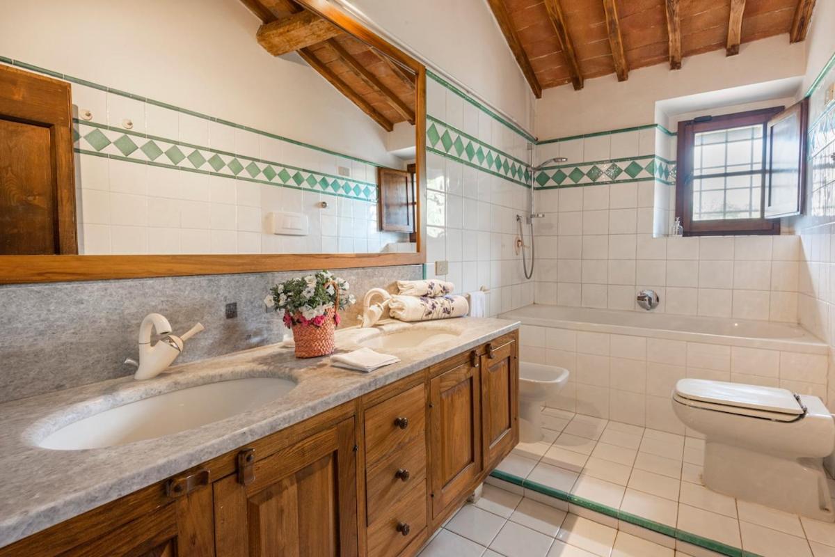 Villa Riflessi Di Fiesole - Piscina - Vista Firenze 외부 사진