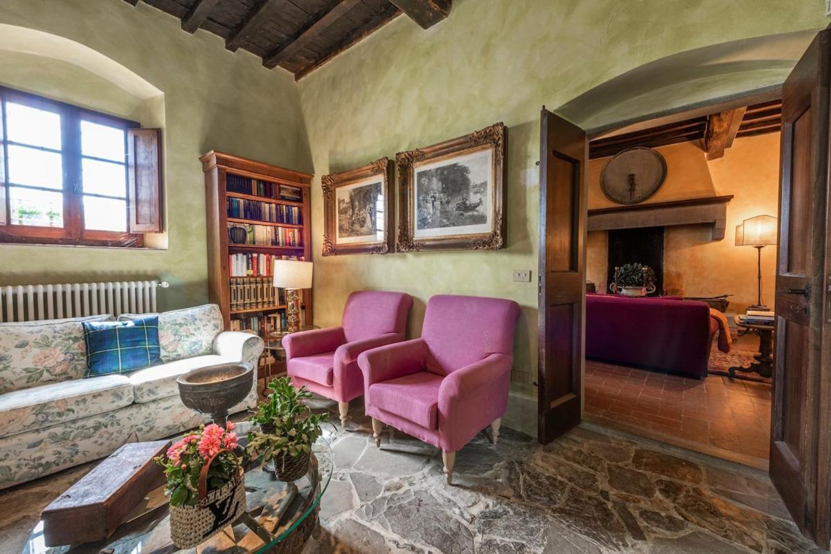 Villa Riflessi Di Fiesole - Piscina - Vista Firenze 외부 사진