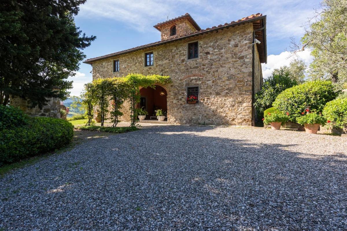 Villa Riflessi Di Fiesole - Piscina - Vista Firenze 외부 사진