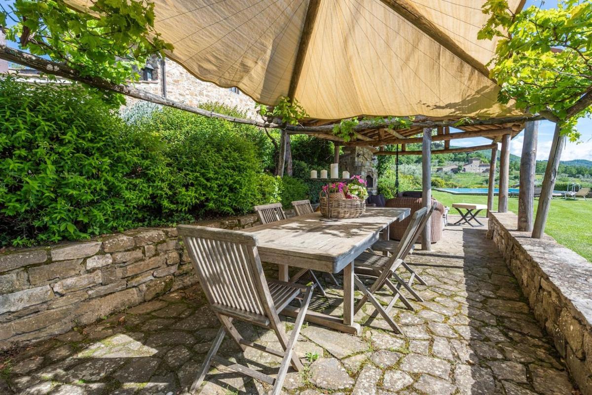 Villa Riflessi Di Fiesole - Piscina - Vista Firenze 외부 사진