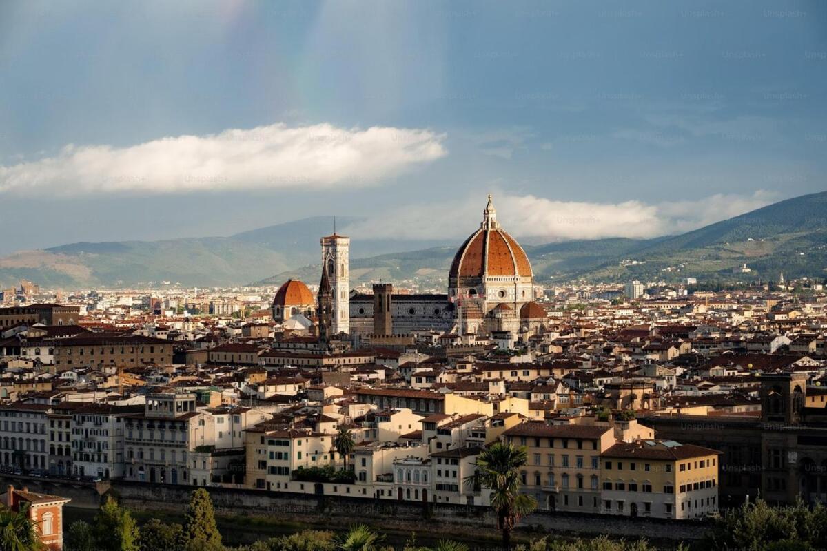 Villa Riflessi Di Fiesole - Piscina - Vista Firenze 외부 사진
