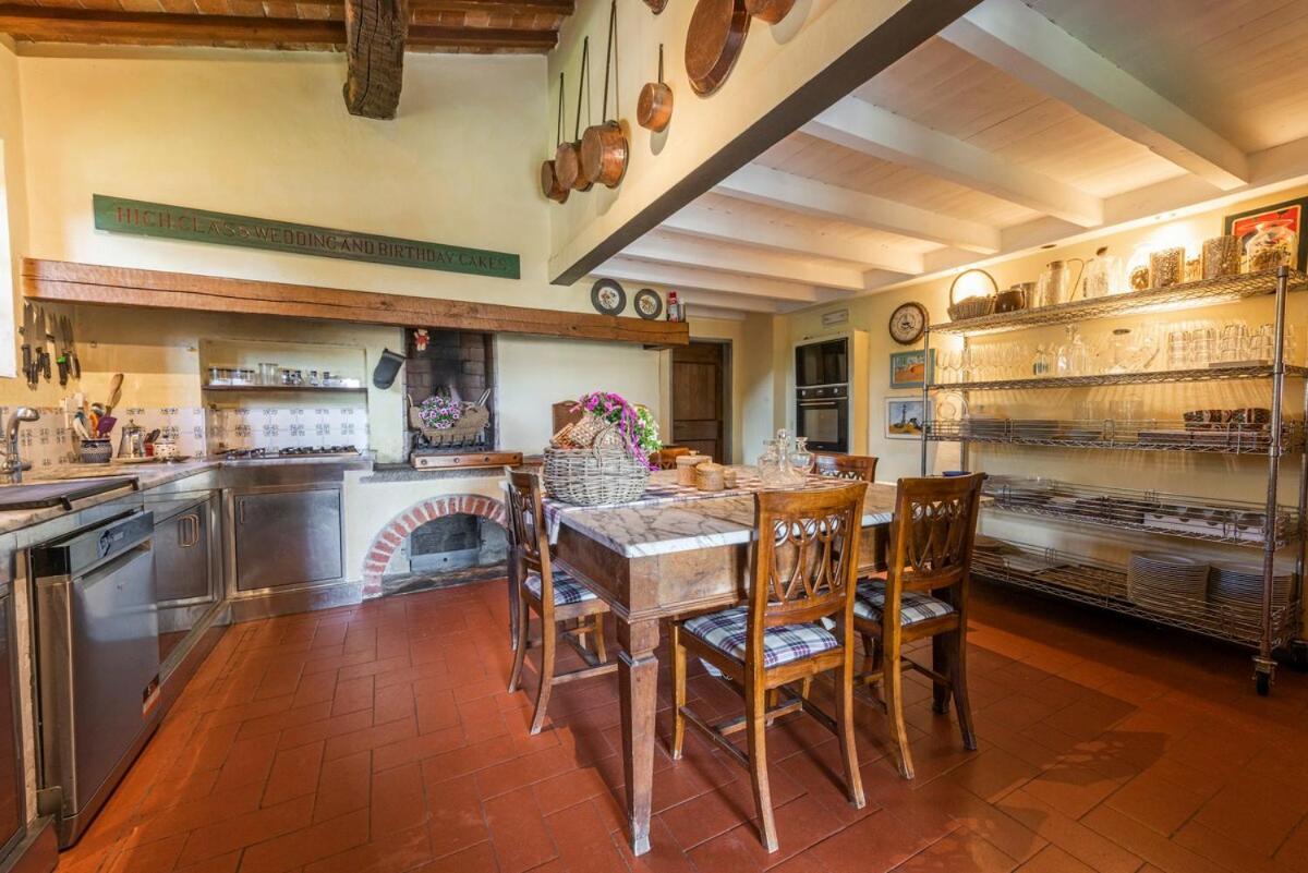 Villa Riflessi Di Fiesole - Piscina - Vista Firenze 외부 사진